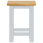 Vidaxl table d'appoint 27x24x37 cm bois de chêne massif Vidaxl table d'appoint 27x24x37 cm bois de chêne massif