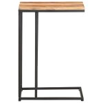 Vidaxl table d'appoint 35x45x65 cm bois massif