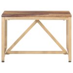 Vidaxl table d'appoint 60x60x40 cm bois solide Vidaxl table d'appoint 60x60x40 cm bois solide