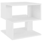 Vidaxl table d'appoint blanc 40x40x40 cm aggloméré Vidaxl table d'appoint blanc 40x40x40 cm aggloméré