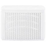 Vidaxl table d'appoint blanc 54x54x36, 5 cm plastique Vidaxl table d'appoint blanc 54x54x36, 5 cm plastique