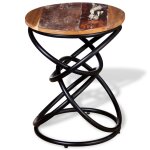 Vidaxl table d'appoint bois de récupération massif Vidaxl table d'appoint bois de récupération massif
