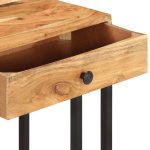Vidaxl table d'appoint en forme d'u 45x30x61 cm bois d'acacia massif Vidaxl table d'appoint en forme d'u 45x30x61 cm bois d'acacia massif