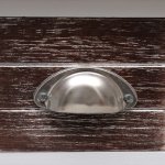 Vidaxl table d'appoint marron 40x40x40 cm bois de paulownia