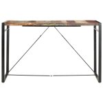 Vidaxl table de bar 180x90x110 cm bois de rcupration solide