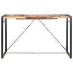 Vidaxl table de bar 180x90x110 cm bois solide