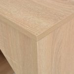 Vidaxl table de bar avec armoire chêne 115 x 59 x 200 cm Vidaxl table de bar avec armoire chêne 115 x 59 x 200 cm