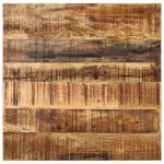 Vidaxl table de bar bois de manguier massif 60x60x107cm rouge tracteur Vidaxl table de bar bois de manguier massif 60x60x107cm rouge tracteur