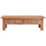 Vidaxl table basse 100x50x30 cm bois d'acajou massif