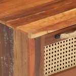 Vidaxl table basse 100x50x40 cm bois de rcupration massif