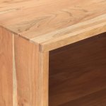 Vidaxl table basse 100x50x45 cm bois d'acacia massif
