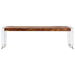 Vidaxl table basse 120 x 60 x 35 cm bois de rcupration solide