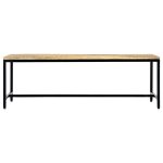 Vidaxl table basse 120 x 60 x 40 cm bois de manguier solide brut Vidaxl table basse 120 x 60 x 40 cm bois de manguier solide brut