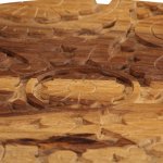 Vidaxl tables basses 2 pcs bois solide de sesham