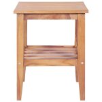 Vidaxl table basse 40x40x50 cm carrée teck solide Vidaxl table basse 40x40x50 cm carrée teck solide