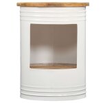 Vidaxl table basse 43x55 cm bois de manguier solide