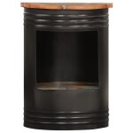 Vidaxl table basse 43x55 cm bois de rcupration solide