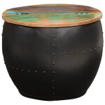 Vidaxl table basse 53x43 cm bois de récupération massif Vidaxl table basse 53x43 cm bois de récupération massif