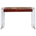 Vidaxl table basse 60 x 60 x 35 cm bois de rcupration massif