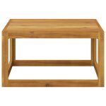 Vidaxl table basse 68x68x29 cm bois d'acacia solide Vidaxl table basse 68x68x29 cm bois d'acacia solide