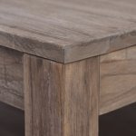 Vidaxl table basse 68x68x35 cm bois de teck massif Vidaxl table basse 68x68x35 cm bois de teck massif
