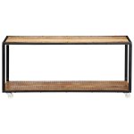 Vidaxl table basse 90 x 50 x 40 cm bois de récupération solide Vidaxl table basse 90 x 50 x 40 cm bois de récupération solide