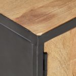 Vidaxl table basse 90x50x39 cm bois de rcupration massif