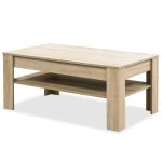 Vidaxl table basse en agglom�r� 110 x 65 x 48 cm ch�ne