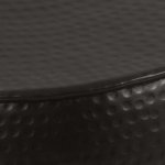 Vidaxl table basse aluminium martelé 70 x 30 cm noir Vidaxl table basse aluminium martelé 70 x 30 cm noir
