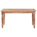 Vidaxl table basse batavia 90x50x45 cm blanchie bois de teck solide Vidaxl table basse batavia 90x50x45 cm blanchie bois de teck solide
