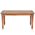 Vidaxl table basse batavia teck 90 x 50 x 45 cm