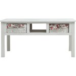 Vidaxl table basse blanc 99, 5 x 60 x 48 cm bois Vidaxl table basse blanc 99, 5 x 60 x 48 cm bois