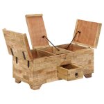 Vidaxl table basse bois de manguier massif 80 x 40 x 35 cm Vidaxl table basse bois de manguier massif 80 x 40 x 35 cm