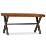 Vidaxl table basse bois massif avec finition en sesham 100 x 50 x 50 cm Vidaxl table basse bois massif avec finition en sesham 100 x 50 x 50 cm