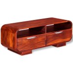 Vidaxl table basse bois massif de sesham 90 x 40 x 35 cm Vidaxl table basse bois massif de sesham 90 x 40 x 35 cm