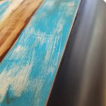 Vidaxl table basse bois de rcupration massif
