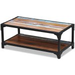 Vidaxl table basse bois de récupération massif Vidaxl table basse bois de récupération massif