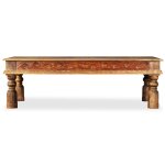Vidaxl table basse bois de sesham et de manguier 110 x 60 x 38 cm Vidaxl table basse bois de sesham et de manguier 110 x 60 x 38 cm