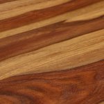 Vidaxl table basse bois sesham massif avec finition miel 110x50x37 cm