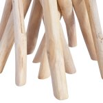 Vidaxl table basse avec dessus en verre 35x35x50cm bois de teck massif Vidaxl table basse avec dessus en verre 35x35x50cm bois de teck massif