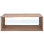 Vidaxl table basse marron