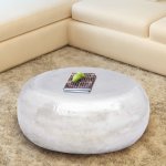 Vidaxl table basse martelée en aluminium argenté Vidaxl table basse martelée en aluminium argenté
