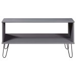 Vidaxl table basse new york range gris bois de pin massif Vidaxl table basse new york range gris bois de pin massif