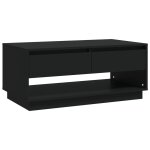 Vidaxl table basse noir 102, 5x55x44 cm aggloméré Vidaxl table basse noir 102, 5x55x44 cm aggloméré