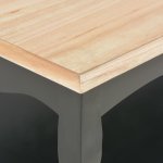 Vidaxl table basse noir 110 x 60 x 40 cm mdf
