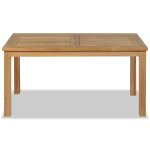 Vidaxl table basse teck 90 x 50 x 45 cm Vidaxl table basse teck 90 x 50 x 45 cm