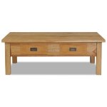 Vidaxl table basse teck massif 100 x 60 x 35 cm Vidaxl table basse teck massif 100 x 60 x 35 cm