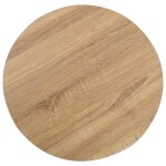 Vidaxl table de bistro marron clair 50 cm mdf Vidaxl table de bistro marron clair 50 cm mdf