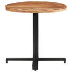 Vidaxl table de bistro ronde Ø80x75 cm bois d'acacia massif Vidaxl table de bistro ronde Ø80x75 cm bois d'acacia massif