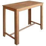 Vidaxl table et chaises de bar 5 pcs bois d'acacia massif